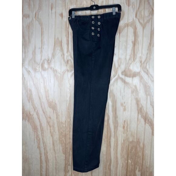 Lawman Vintage Womens Jeans Black World Class Denim Superior Fit Size 9 - Picture 7 of 11